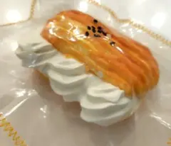 kikisquishy 粉付き 純泥 ふわふわ クリームサンドパン スクイーズ