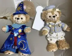 ディズニー　ダッフィー20周年 復刻版ぬいぐるみバッジ　 スターリードリームス