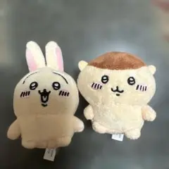 ちいかわ　うさぎ&くりまんじゅう　マスコットセット