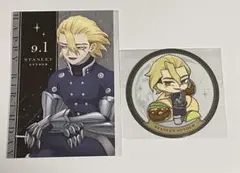 Dr.STONE AMO CAFE ポストカード＆コースター スタンリー