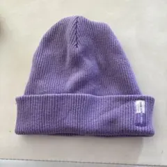 ZARA 紫色 ニット帽