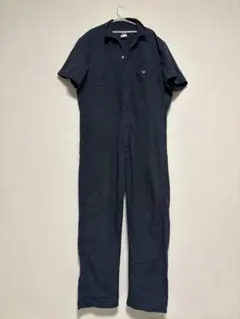 Dickies 半袖 つなぎ オールインワン ネイビーのサムネイル