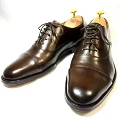 【極美品】BEN＆SONS カサブランカ ストレートチップ 茶 6.5 25㎝のサムネイル