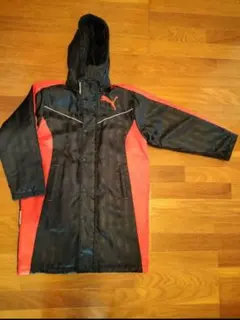 ベンチコート　サッカー　プーマ　PUMA　150 キッズ　ジュニア　フットサル