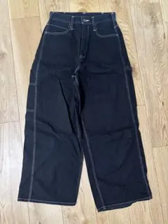 グローバルワーク/ワイドカーゴパンツ/S