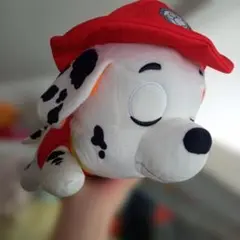 マーシャル　パウパトロール　お眠り　お昼寝 ぬいぐるみ 帽子付き