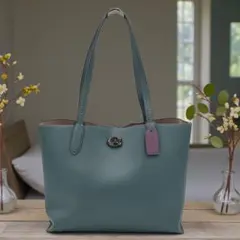 COACHコーチ レザー トートバッグ ビジネスバッグ 肩掛け A4 C0690