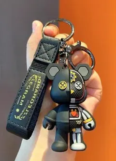 クマのチャーム キーホルダー かわいい 3Dフィギュア