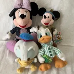 1997年ドナルド、ワールドスタイルミッキー、ミニー、ドナルドbabyぬいぐるみ