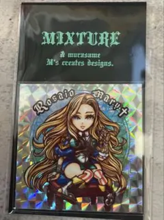 コッテ　ミックスマン　シール Rosaio mary 台紙付き　mixture
