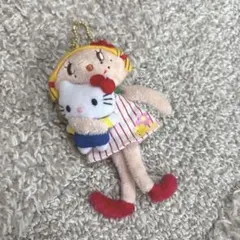 【レア】カーリーコレクション　ハローキティコラボ　マスコットチャーム