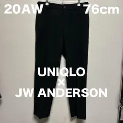 k*w様 UNIQLO JW ANDERSON ウールブレンドノータックパンツ