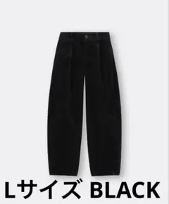 GU コーデュロイバレルレッグパンツ丈標準
