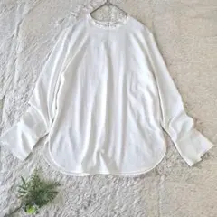 GAUZE# ♡新品 ラミーリネンアンティークレースアトリエブラウス