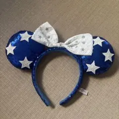 ディズニー　カチューシャ　ミニー　星