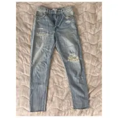 GYDA ダメージ　デニム S