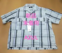春一番セール(4月末迄) AZUL 半袖チェックシャツのサムネイル