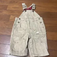 GAP ベージュオーバーオール 3-6ヶ月
