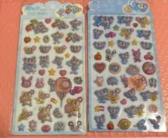 エンジェルブルー　ぷっくりシール