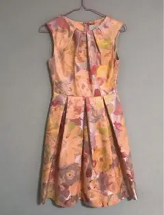 グレースクラス GRACE Class ♡ドレス　ワンピース　オレンジ　花柄のサムネイル