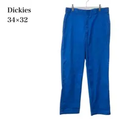 ディッキーズ/ワークパンツ/ストレート/874/34×32/ブルー/カジュアル