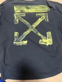 Off-White Tシャツ ブラック ロゴプリント