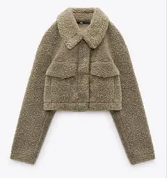 ZARA ボアコート