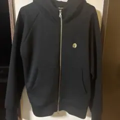 ReZARD ブラック フルジップパーカー テールロゴ