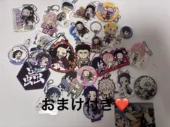 鬼滅の刃　グッズ　グッズセット　まとめ売り　缶バッジ　アクリルキーホルダー