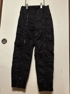 x-girl ブラックカーゴパンツ