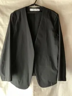 My Favorite DANSKIN ノーカラージャケット ブラック