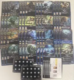 バトスピ　蒼淵ノ凶獣　エントリーデッキ　青　３枚セット