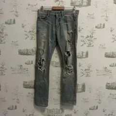 Saint Laurent Paris デストロイデニム スキニー エディ期 - メルカリ