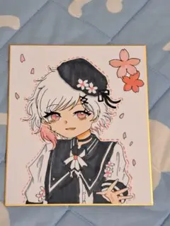 魔法少女ノ魔女裁判　桜羽エマ ファンアート 　手描きイラスト