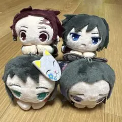 鬼滅の刃 ぬいぐるみ・マスコット　はぐキャラコレクション　 4体セット