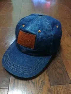 Levi's キャップ　キャップ　デニム　革パッチ　XX MADE IN USAのサムネイル