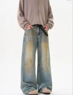 ワイドレッグデニム