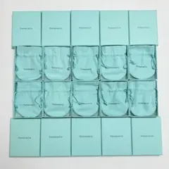 美品　ティファニー　巾着袋　空箱　10個セット　保存袋　アクセサリー入れ