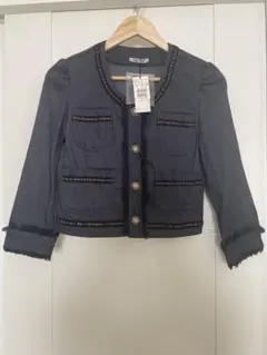 スコットクラブ ノーカラー ジャケット