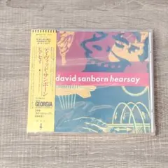 【音楽】 未開封 David Sanborn Hearsay CD フュージョン