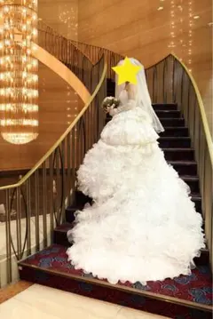 美品・クリーニング 済み‼️補正下着付き‼️ウエディングドレス　ワタベウェディング