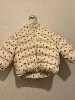 18〜24month GAP 花柄フード付きダウンコート