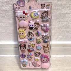 ぷくぷくシール　 立体3D おしりシール　ぷにぷに　ボンボンドロップシール