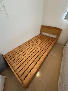 【春日市】木製シングルベッド 直接取引のみ