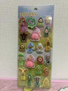 スペシャルもっちもちシール　こびとづかん　もっちもちシール　おしりシール
