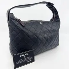 【美品】CHANEL シャネル ハンドバッグ マトラッセ ホーボー ラムスキンのサムネイル