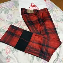 極美品W76-80cmルコック GOLF/裏地フリース/4Pボンデイングパンツ