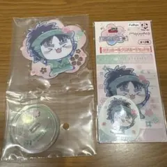 忍たま乱太郎　ふんわり桜もちぴこの段　アクスタステッカーセット　七松小平太