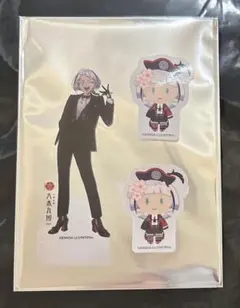 刀剣乱舞 大本丸博 祝装 九鬼正宗　& 御伴散歩 アクリルブロック