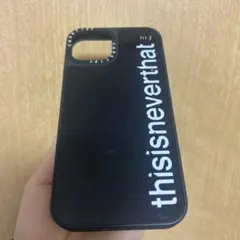 thisisneverthat iPhone14用ケース ブラック